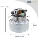 Numatic Henry Hetty 1000W Motor - Image 2