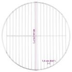vidaXL 40cm Round Grill Grate - Image 2