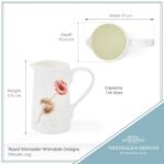 Royal Worcester Wrendale Floral Jug - Image 7