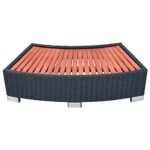 vidaXL PE Rattan Eucalyptus Spa Step - Image 7