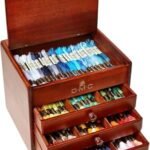 DMC Wooden Embroidery Thread Chest