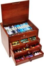 DMC Wooden Embroidery Thread Chest