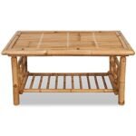 vidaXL Bamboo Tropical Coffee Table - Image 4