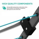 WALGREEN 50m Rotary Washing Line 4-Arm - Image 9