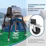 GRILLHOME Ninja XSKUNSTAND Caster Wheels - Image 2