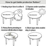 Toptablecloths Clear PVC Table Protector - Image 3