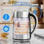 KEINVE 1.7L Glass Electric Kettle - Image 2