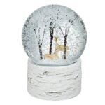 Christmas Winter Snow Globe Deer