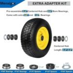 Flat Free 11x4.00-5 Mower Tires - Image 4