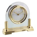 Wm Widdop Arched Quartz Mantel Clock