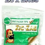 ZIG ZAG Menthol Slim Filter Tips