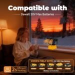 Elprico Dewalt 200W Cordless Heater - Image 2