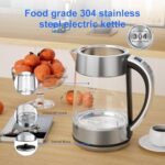 KEINVE 1.7L Glass Electric Kettle - Image 3