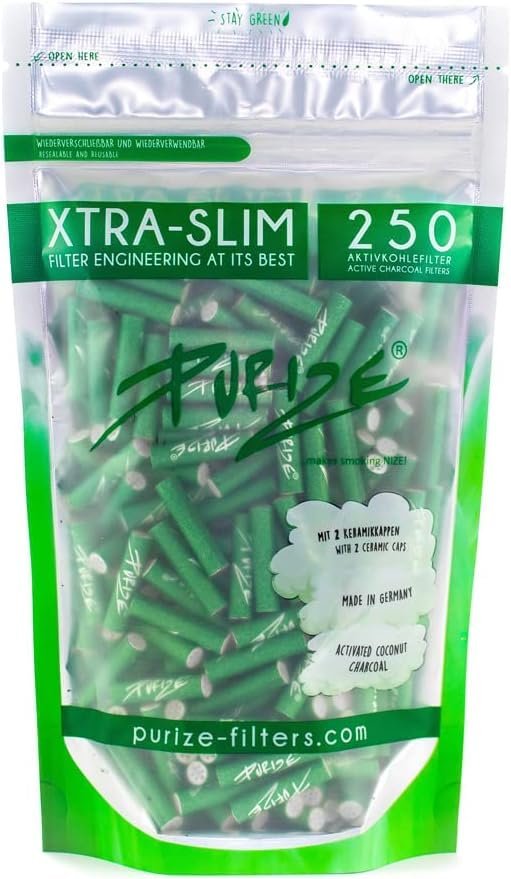51Ww8z4z5hL.jpg Purize Xtra Slim Charcoal Filters - Image 1