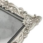 Antique Silver Floral 8x10 Photo Frame - Image 3