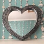 Biznest Heart Shape Wall Mirror