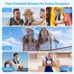 Slientspin 8000mAh Bladeless Neck Fan - Image 7