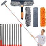 Rotatable 2-in-1 Window Cleaning Squeegee