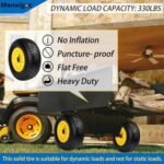 Flat Free 11x4.00-5 Mower Tires - Image 6