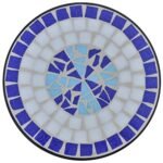 vidaXL Ceramic Mosaic Side Table - Image 6