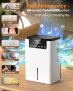 Quiet Home Dehumidifier 2300ml - Image 3