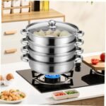 DOITOOL 28cm 4-Tier Steam Pot - Image 5