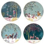 Sara Miller London Woodland Tales Plates