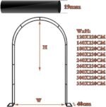 SEVSO Sturdy Metal Garden Arch - Image 7