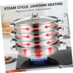 DOITOOL 28cm 4-Tier Steam Pot - Image 9
