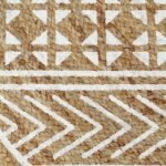 vidaXL Handmade Printed Jute Rug - Image 5