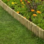 AJ Wooden Log Roll Garden Edging - Image 2