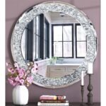 Biznest 60cm Jewel Round Mirror