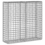 vidaXL Galvanised Gabion 100x100x30cm - Image 9