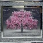Biznest Crushed Crystal Blossom Tree